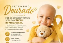 🎗️SETEMBRO DOURADO | MÊS DE CONSCIENTIZAÇÃO SOBRE O CÂNCER INFANTOJUVENIL🎗️